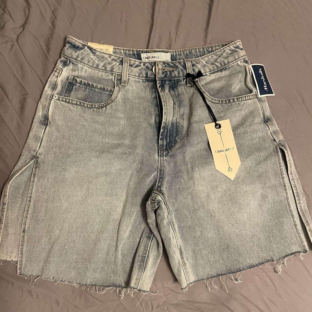 Light Wash Denim Shorts